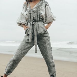 Innika Choo Linen Dungaree